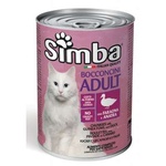 Консерви для котів Simba Cat Wet цесарка з качкою 415 г (8009470009515)