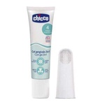 Дитяча зубна паста Chicco 2 в 1 щітка-масажер (02525.00)