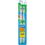 Зубна щітка Oral-B 1+1 Maxi Clean 1-2-3 3-ефекти середньої жорсткості 2 шт. (3014260110628)