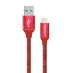 Кабель Lihgtning ColorWay USB-Lihgtning, 1м Red (CW-CBUL004-RD)
