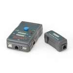 Тестер Cablexpert UTP, STP і USB кабелів NCT-2