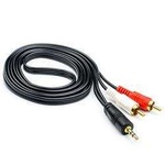 Аудіокабель Atcom (10708) mini-jack(M) - > 2 RCA (M) пакет, 3 м.