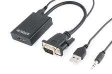 Адаптер Cablexpert VGA - HDMI, (A-VGA-HDMI-01) со звуком