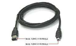 Кабель FireWire 1349 4P/4P 1.5m  IEEE1394