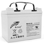 Акумуляторна батарея для ДБЖ RITAR AGM 12В 33AH (RA12-33)