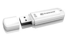 Флешка USB Flash 32Gb USB 2.0 Transcend JetFlash 370 White
