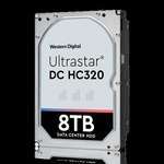 Жорсткий диск серверний Western Digital Ultrastar DC HDD Server 7K8 (3.5’’, 8TB, 256MB, 7200 RPM, SAS 12Gb/s, 512E SE), SKU: