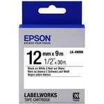 Картридж зі стрічкою EPSON LK4WBN (C53S654021)