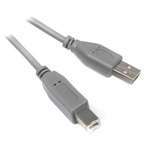 Кабель USB (AM/BM) 1.8m Maxxter (U-AMBM-6G) Grey