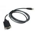 Перехідник Cablexpert USB to COM (UAS-DB9M-02) кабель 1.5м Black