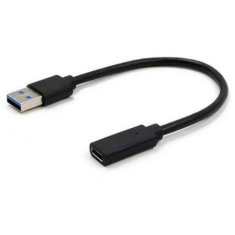 Адаптер Cablexpert USB3.0 Type-C (USB-вилка/C-розетка) A-USB3-AMCF-01