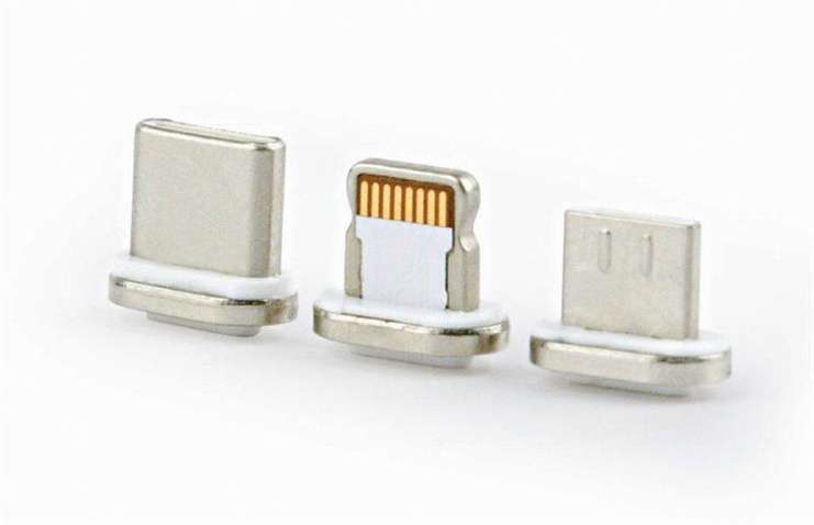 Кабель Lightning Cablexpert (CC-USB2-AMLM31-1M), USB 2.0 - Lightning/Micro/Type-C USB, 1м