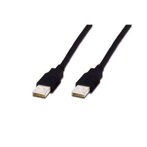 Кабель USB DIGITUS (AK-300100-018-S) USB 2.0 AM/AM 1.8m