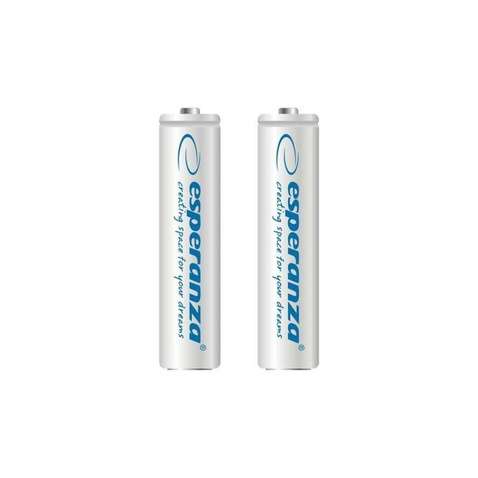 Акумулятор Ni-MH AAA 1000 mAh, 2шт, бiлий ESPERANZA EZA101W