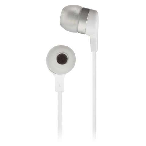 Навушники KitSound Entry Mini In-Ear Headphones White (KSMINIWH) + Микрофон