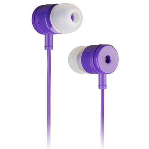 Навушники KitSound Vibes In-Ear Earphones Purple (KSVIBPU)