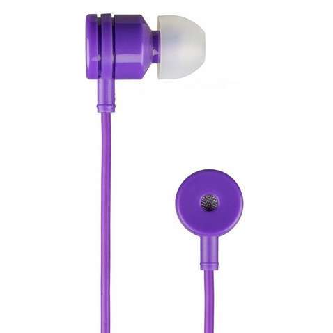 Навушники KitSound Vibes In-Ear Earphones Purple (KSVIBPU)