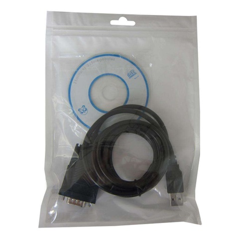 Перехідник Dynamode USB 2.0 -->RS-232 (COM)кабель 1,5м, (FTDI-DB9M-02)