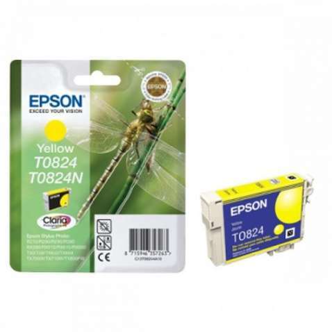 Картридж перезаправний Epson Stylus Photo Yellow; T0824