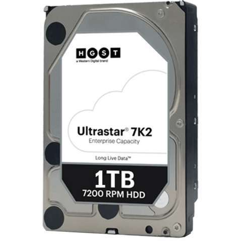 Жорсткий диск HDD для сервера 1TB Hitachi HGST (1W10001 / HUS722T1TALA604)