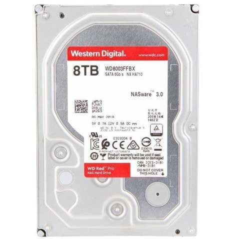 Жорсткий диск HDD 8Tb WD Red Pro (WD8003FFBX) SATA III 7200 256Mb