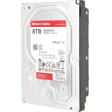 Жорсткий диск HDD 8Tb WD Red Pro (WD8003FFBX) SATA III 7200 256Mb