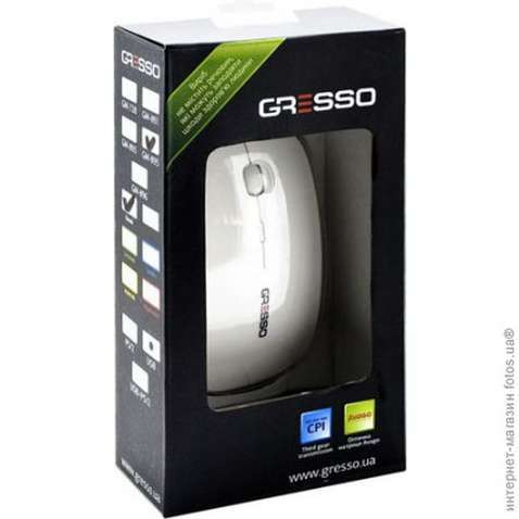 Миша Gresso GM-895U USB White