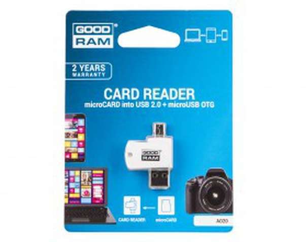 Адаптер GOODRAM (AO20-MW01R11) Micro - USB AF - MicroSD