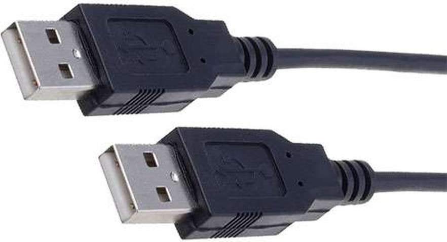 Кабель USB ASSMANN  2.0 АM/AM 3m black