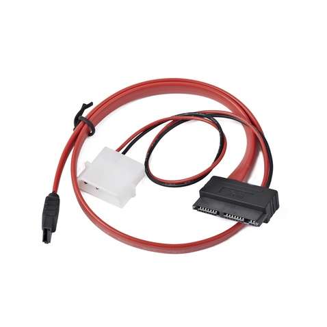 Кабель SATA Cablexpert (CC-MSATA-001) (Molex)+SATA - MicroSATA, 25 см