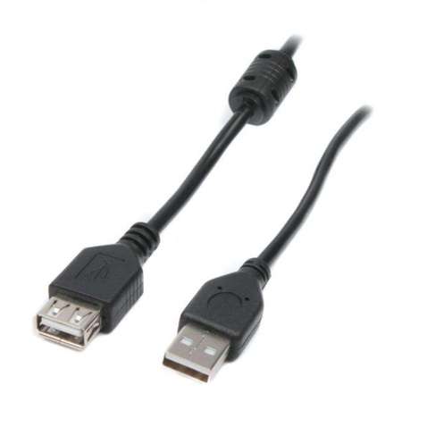 Кабель USB AM/AF) 1m Maxxter UF-AMAF-1M