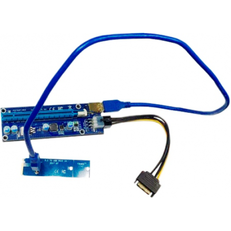 Контролер M.2 Male to USB 3.0 Female для PCI-E 1X Dynamode NGFF