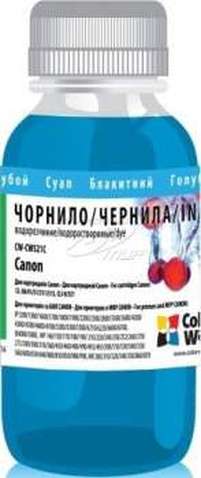 Чорнило ColorWay Canon CL-38/511/CLI-8/521 100мл Cyan (CW-CW521C01)