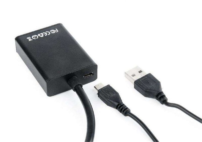 Адаптер Cablexpert VGA - HDMI, (A-VGA-HDMI-01) со звуком