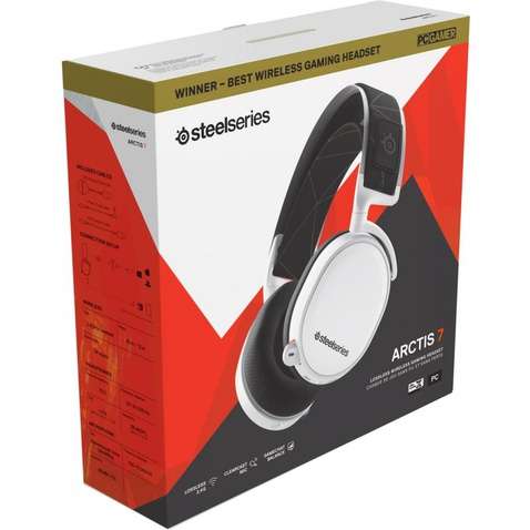 Гарнітура SteelSeries Arctis 7 2019 Edition White (61508)