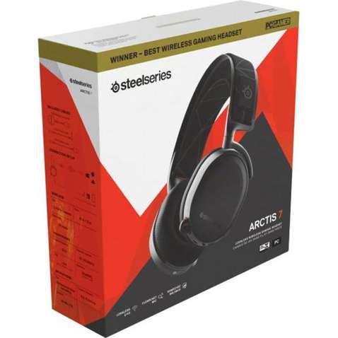 Гарнітура SteelSeries Arctis 7 Black 2019 Edition (61505)