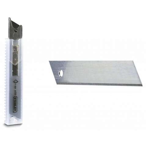 Лезо для канцелярського ножа STANLEY шириною 18мм, 10шт (0-11-301)