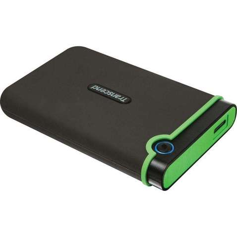 Зовнішній жорсткий диск HDD Transcend 2TB 2.5" USB 3.1 StoreJet External  Iron Gray