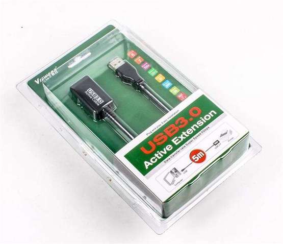 Кабель USB  VIEWCON VE057 3.0 (AM/AF) 5,0M (удлинитель)
