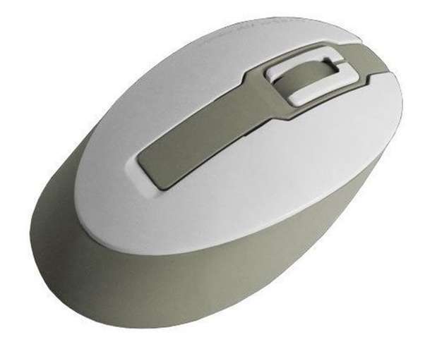 Миша Flyper Delux FDS-06 USB, White-Grey