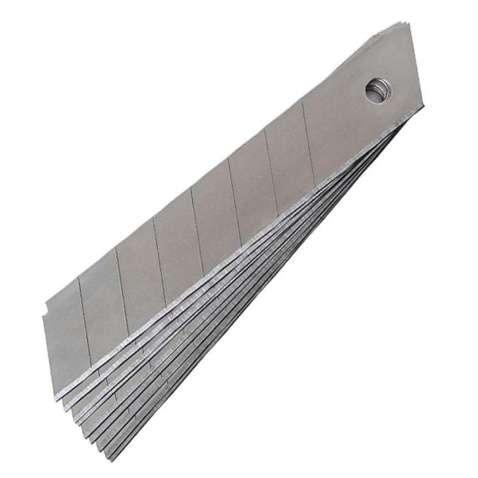 Лезо для канцелярського ножа BUROMAX 18мм (10 шт) (BM.4691)