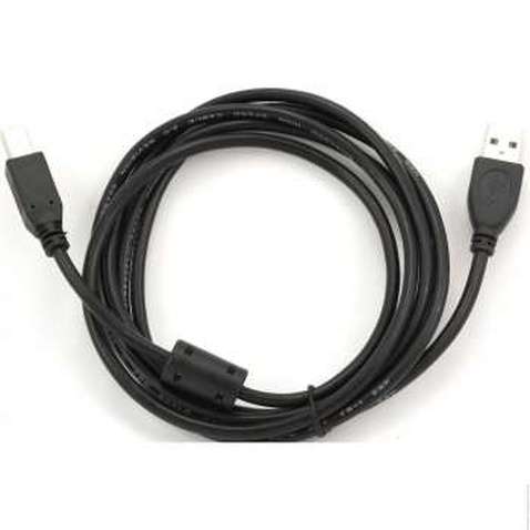 Кабель USB (AM/BM) 1.8m Cablexpert (CCF-USB2-AMBM-6) (к принтеру, сканеру) премиум Black