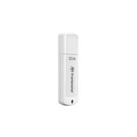 Флешка USB Flash 32Gb USB 2.0 Transcend JetFlash 370 White
