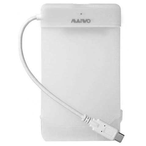 Кишеня зовнішня Maiwo K104-U3S 2.5" USB 3.0 Прозорий