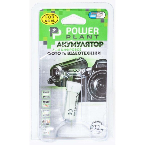Акумулятор до фото/відео PowerPlant Canon NB-9L (DV00DV1282)