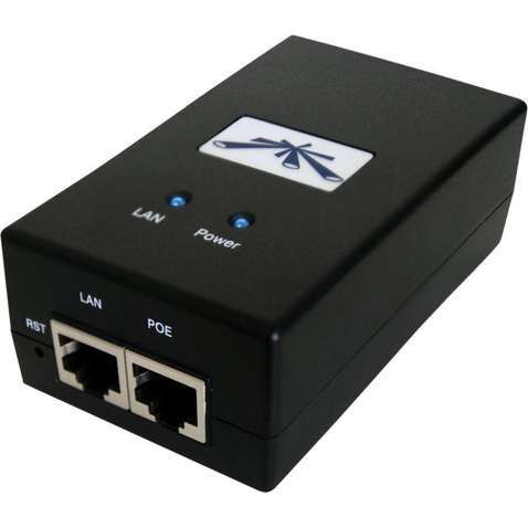 Інжектор PoE (Gigabit) Ubiquiti 24V/1,25A/30W (POE-24-30W)