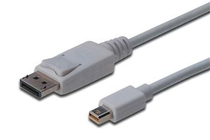 Кабель ASSMANN miniDisplayPort to DisplayPort (AM/AM) 3.0m, white AK-340102-030-W