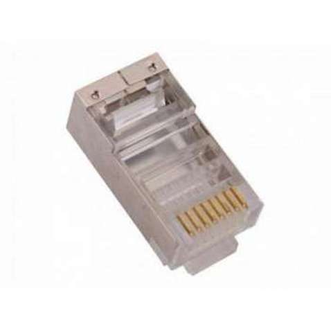 Конектор FTP RJ45 cat.5e 8p8c Atcom (10698) пакет (екрановані) 100шт