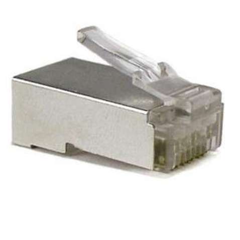 Конектор FTP RJ45 cat.5e 8p8c Atcom (10698) пакет (екрановані) 100шт