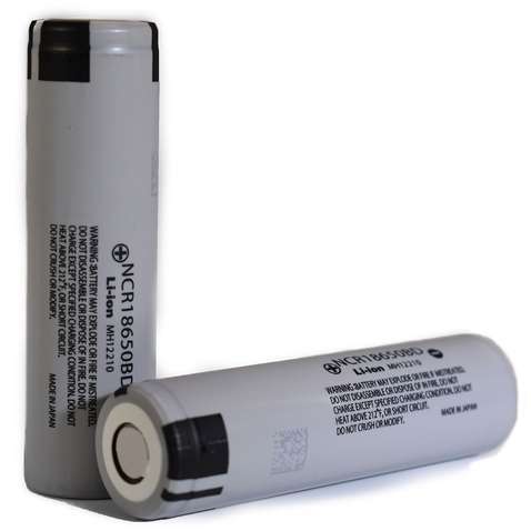 Акумулятор  18650 Li-Ion Panasonic NCR18650BD, 3200mAh, 10A, 4.2/3.6/2.5V, Gray